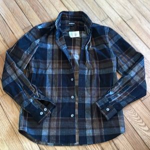 Express Plaid Button Down